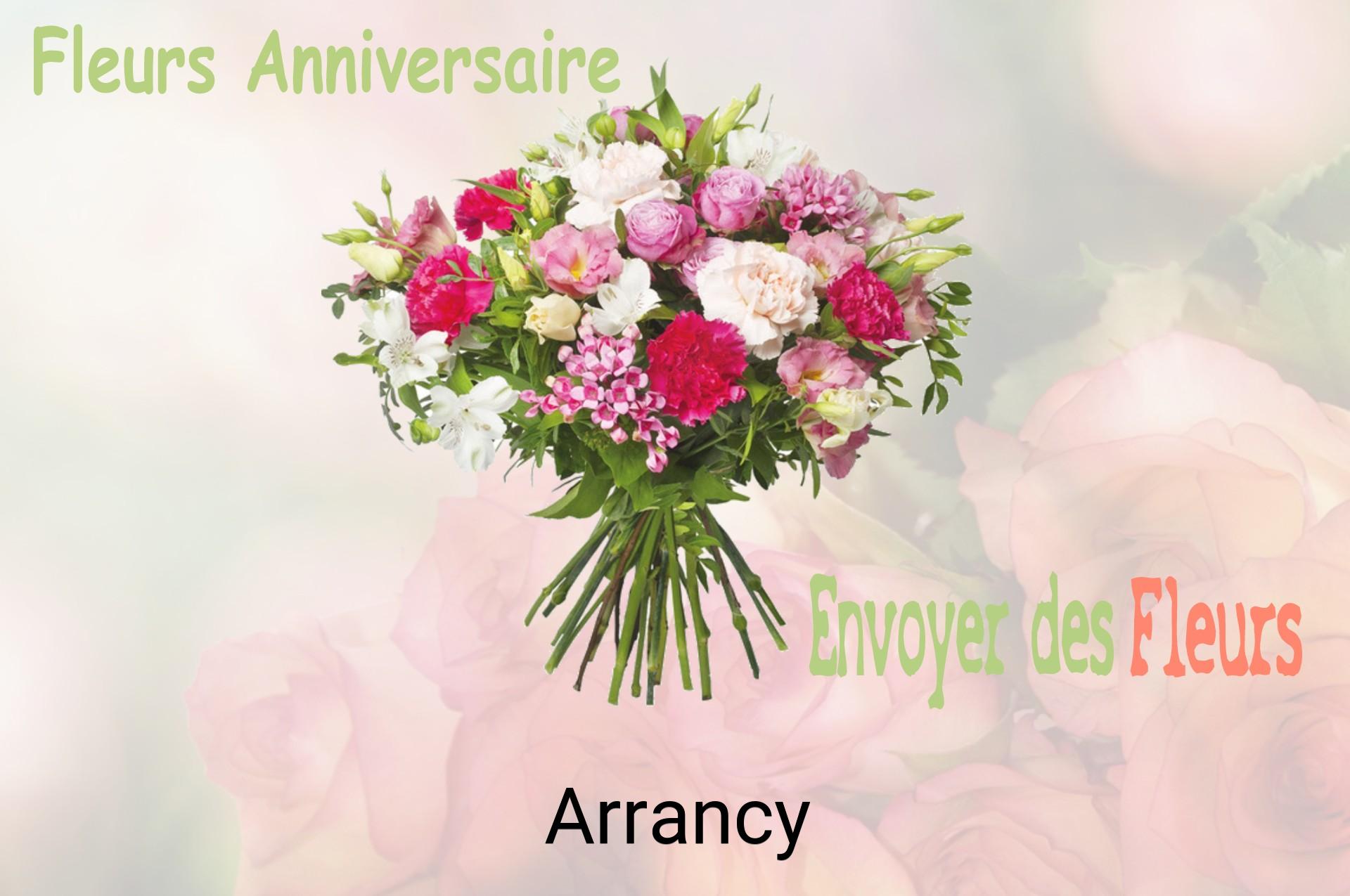 Bouquet de fleurs d’anniversaire livré à Arrancy